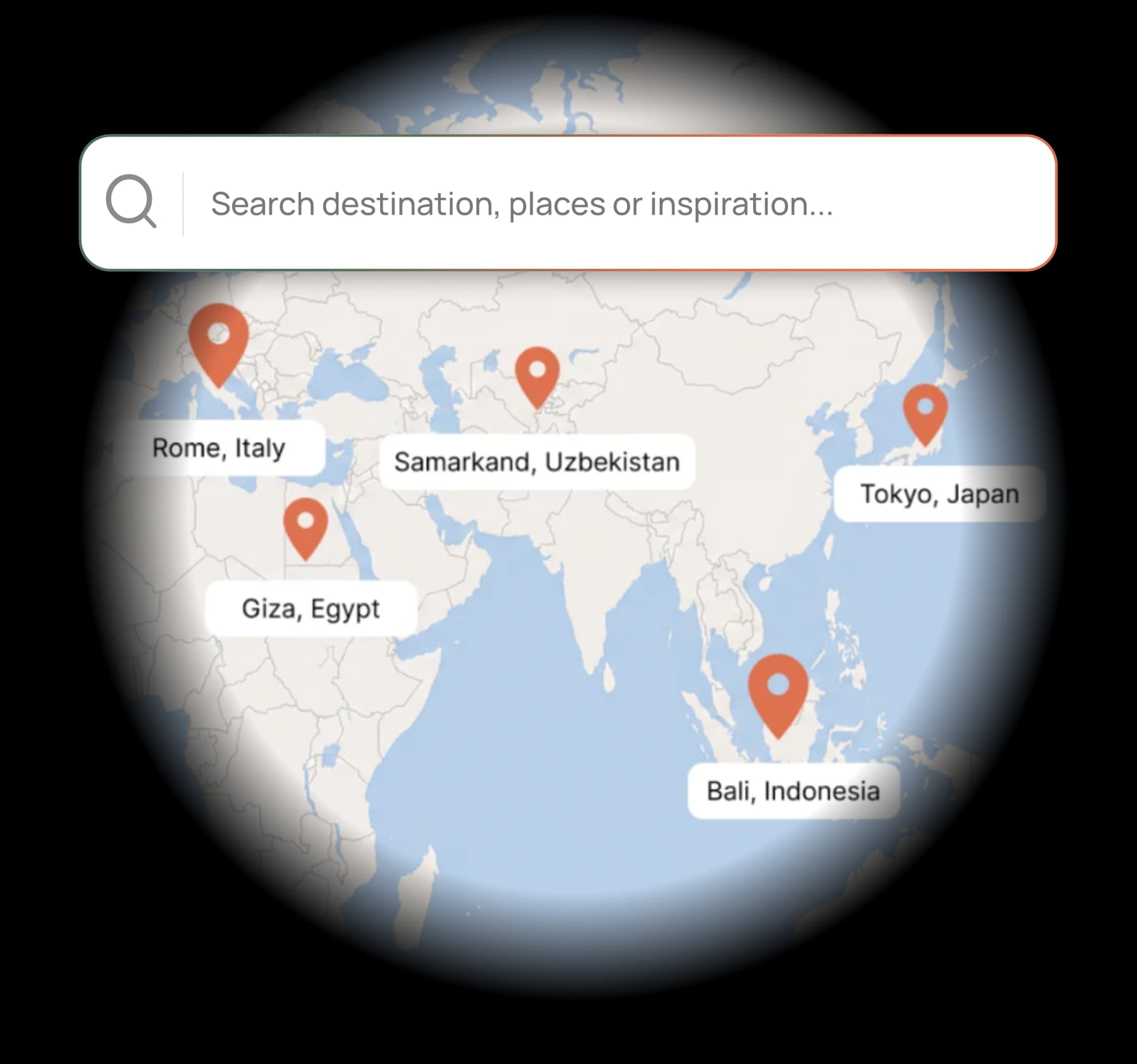 Destination card