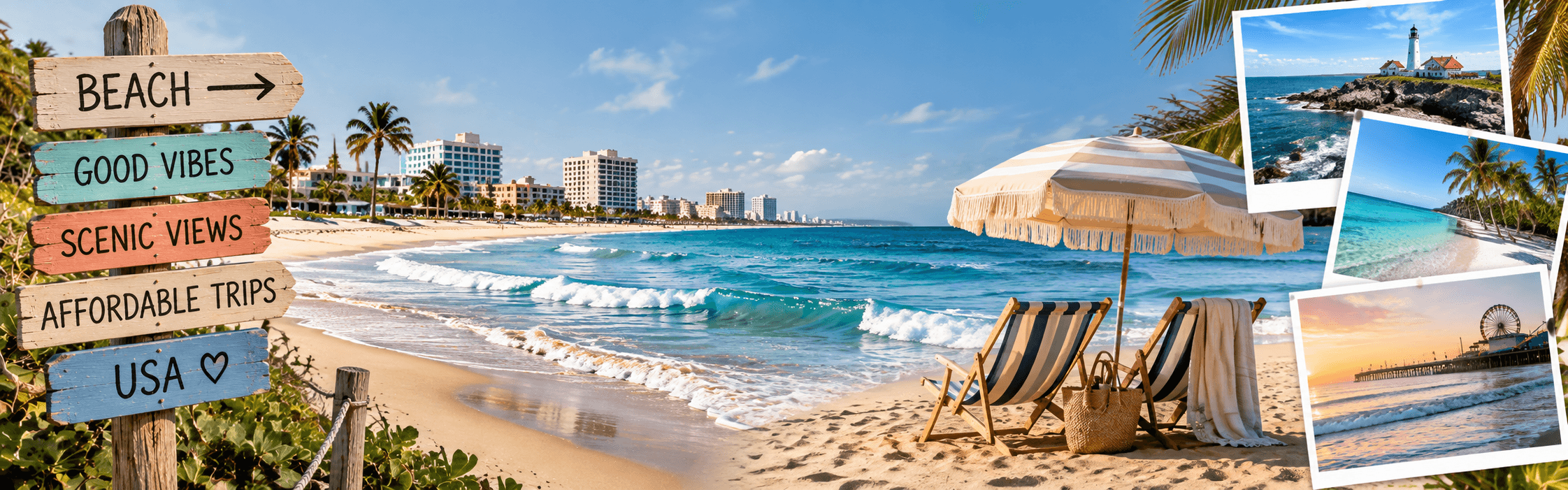 Affordable US beach destinations with sandy shores and turquoise waters.