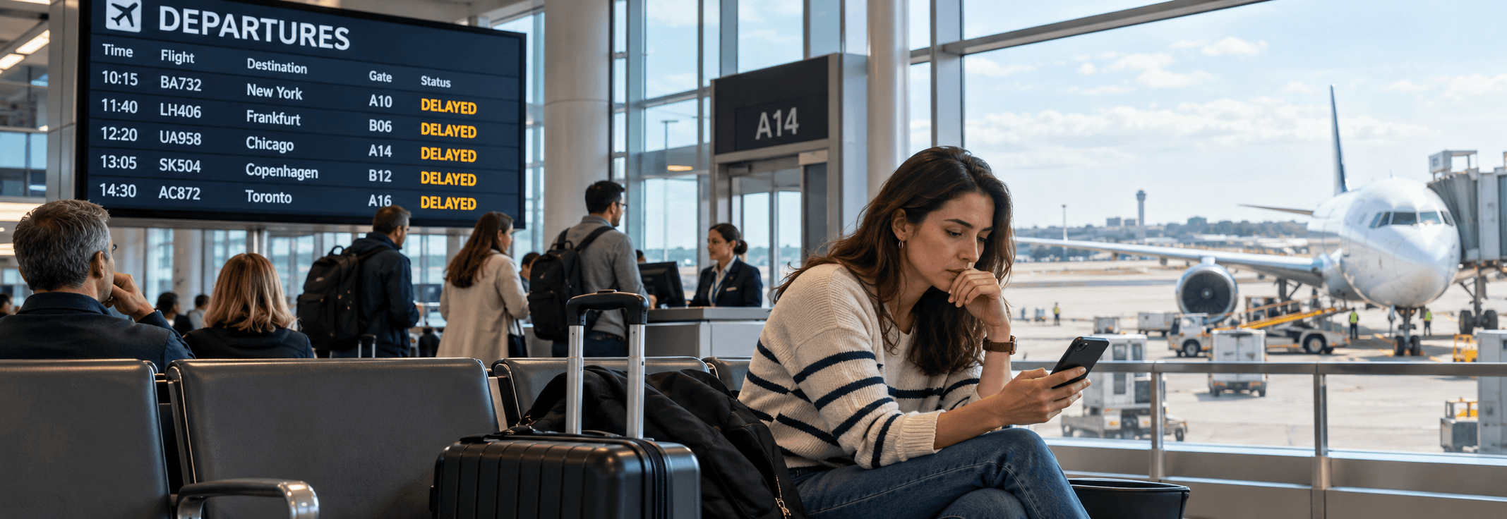 A delayed flight can change your plans. Knowing your rights helps with what comes next.