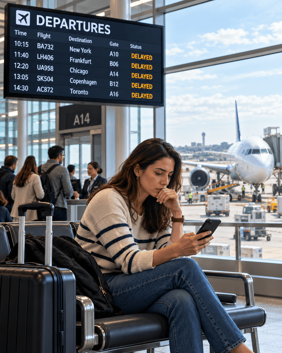 A delayed flight can change your plans. Knowing your rights helps with what comes next.